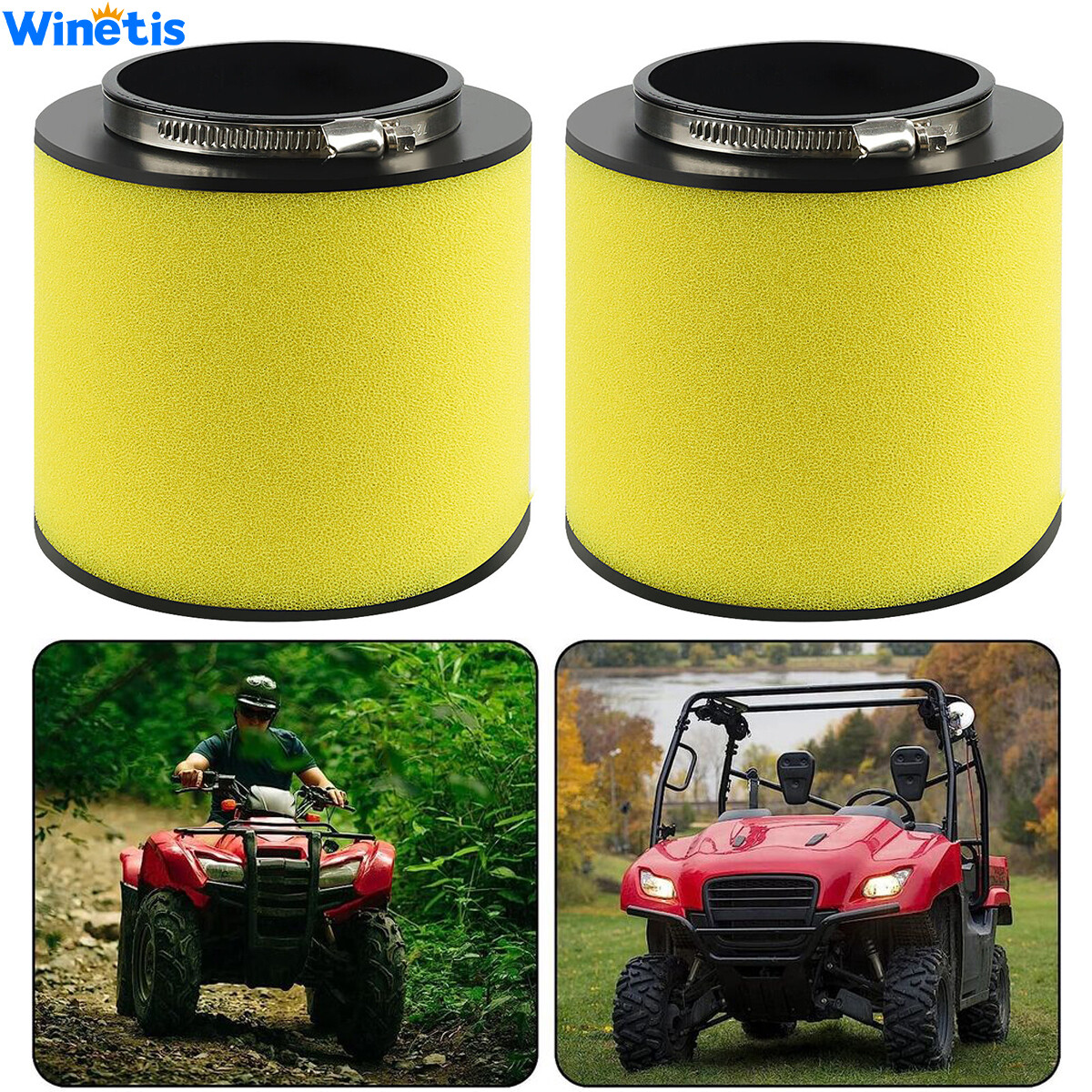 Air Filter For Honda Rincon 650 4X4 2003-2005 | TRX650FA TRX650FGA | Celox FL2001AF114AR
