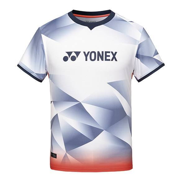 Мужские футболки для бадминтона YONEX 24SS Спортивная одежда Top Tee Сине-серый NWT 241TS011M 9790₽