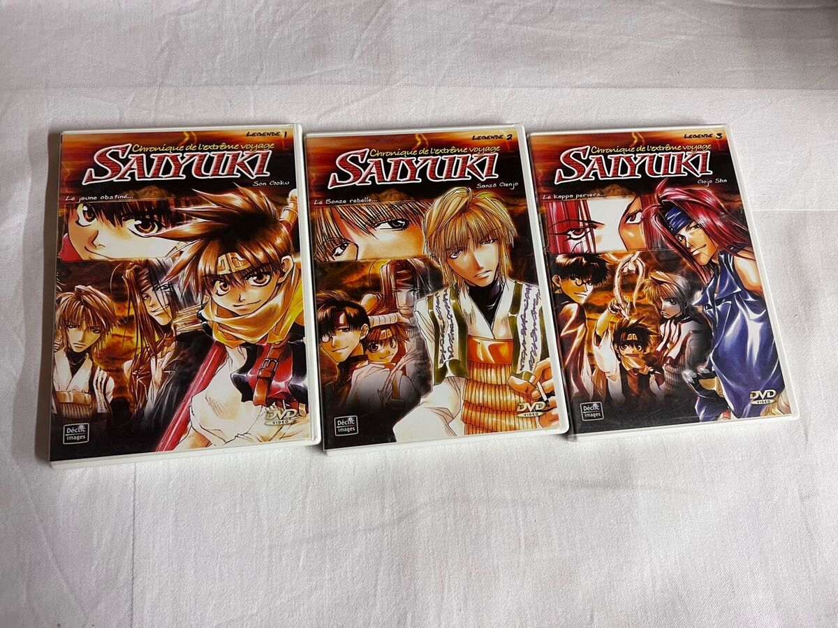 Saiyuki Chronique De L Extrême Voyage Chroniques de l'extrême voyage Saiyuki - Vol. 1-3 | 3-DVDs | DVD r268 | eBay