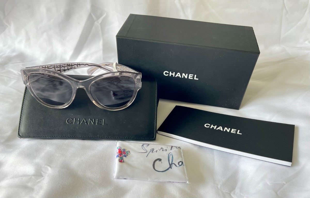 Chanel - Pantos Sunglasses - Silver Gray - Chanel Eyewear CHANEL Sunglasses: Pantos Sunglasses, metal — Fashion | CHANEL main image 4