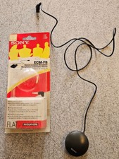 Sony ECM-F8 Electret Condenser Microphone with Flat Boundary Effect Design