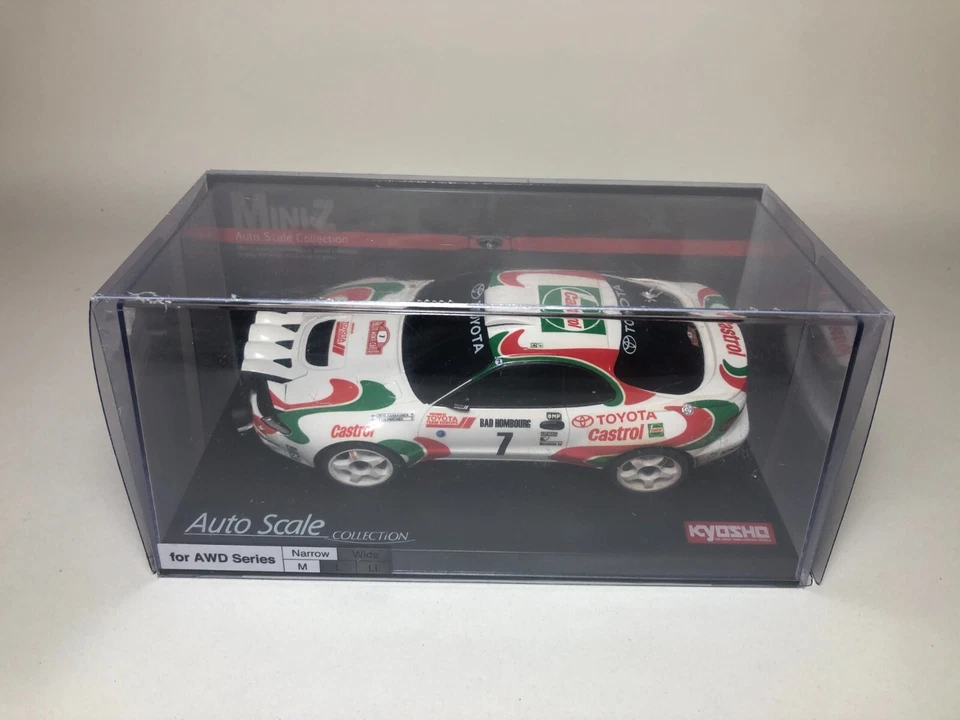 KYOSHO Mini-z Body Toyota CELICA TURBO 4WD No.7 WRC 1993 Juha Kankkunen MZP446JK - Image 2 of 4