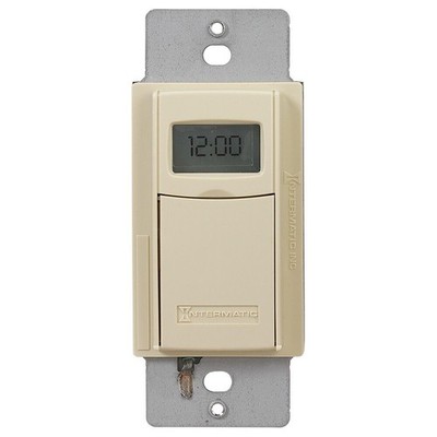 Intermatic EI400C Electronic Countdown Programmable Timer, 1 Sec to 24 Hr, Ivory