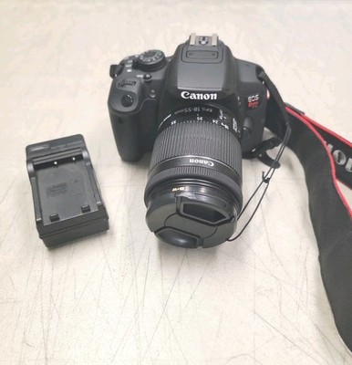 Canon EOS Rebel T5i Bundle W 18-55mm STM Lens *TESTED* SHUTTER  19854