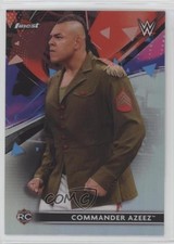 2021 Topps Finest WWE Refractor Dabba-Kato Commander Azeez #50 0lt3