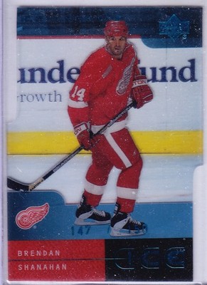 2000-2001 @ UPPER DECK ICE @ ICE LEGENDS @ BRENDAN SHANAHAN @RED WINGS@ #147/150