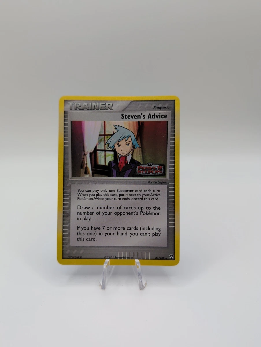 Steven's Advice Pokémon TCG Cards for sale | eBay