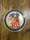 1999 American Silver Eagle 1 oz 1oz .999 Pure Fine Silver - Colorized Gorgeous!