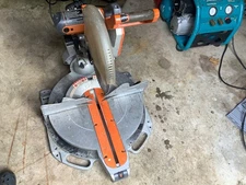 Ridge 12" Sliding Compound Duel Miter Saw Model MS129OLZ FREE LOCAL PICKUP ONLY