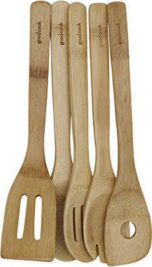 Good Cook 5-Piece Bamboo Utensil Set - Image 3 of 4