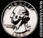 1960 Washington Quarter- Silver- Choice Gem Proof Luster No Reserve #J1280