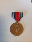 VTG World War II WW2 US Army Military 1941 – 1945 Campaign Service Victory Medal