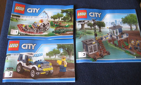 Lego City 60069 ~ Instruction Manual ONLY!!! 6-Booklets  (sequence 1-6)