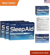 Sleep Aid  Diphenhydramine HCL 50mg  Softgels  Supports Deeper Restful Sle...