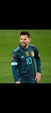 Lionel Messi Jersey World Cup Qualifiers 2021/22 Issued Shirt Argentina Away-...