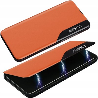 HURTEL ECO LEDERHÜLLE FÜR IPHONE 13 MINI KLAPPE MIT STANDFUNKTION ELEGANT