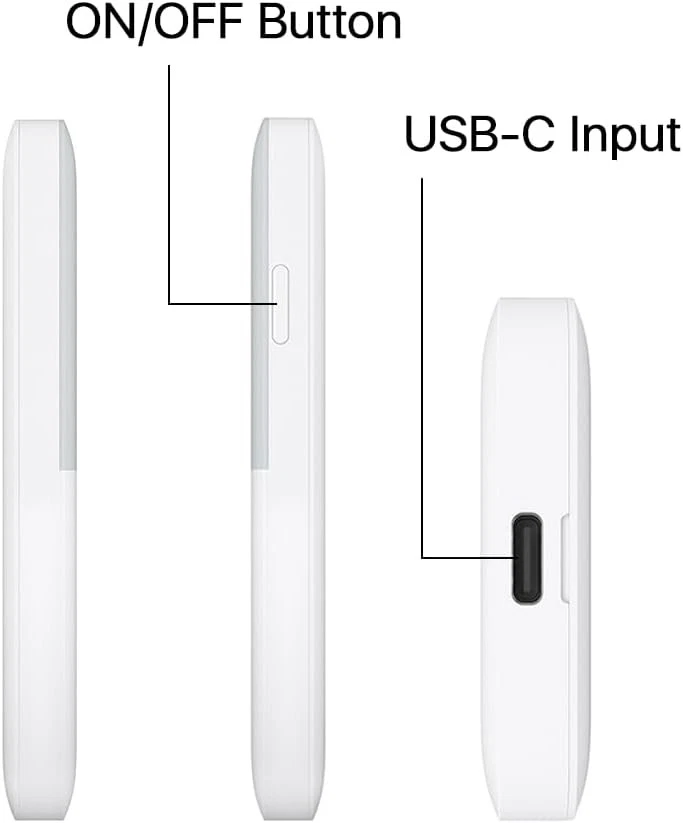 Huawei E5586-326 Mobiler 4G Mobile WiFi Router, LTE, WLAN 300 Mbit/s, Akku 1500 - Immagine 2 di 4