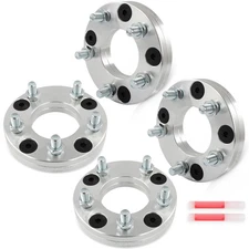 4pc 1" Conversion Wheel Adapters 4 Lug to 5 Lug Wheel 4x114.3 to 5x114.3 1/2"x20