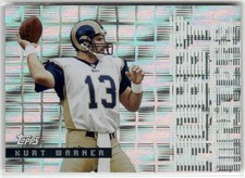 2001 TOPPS #HM3 KURT WARNER HOBBY MASTERS ST. LOUIS RAMS