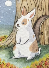 ACEO Original Mixed Media Painting Art