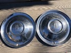 1950's Plymouth Wheel Hubcaps Mayflower Set of 2