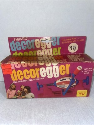 Decoregger Easter Egg Coloring Kit Vintage see pics what you see is wht you get