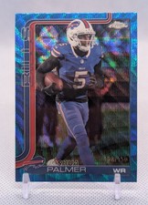 Joshua Palmer Blue Wave Refractor #31 /150 Buffalo Bills - 2025 Topps Chrome NFL