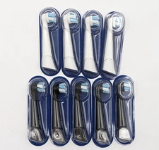 Oral-B iO Ultimate Clean Brush Heads 9-Pack Refill Black/White – New Open Box