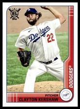 2021 Topps Big League Clayton Kershaw Los Angeles Dodgers #37 10830