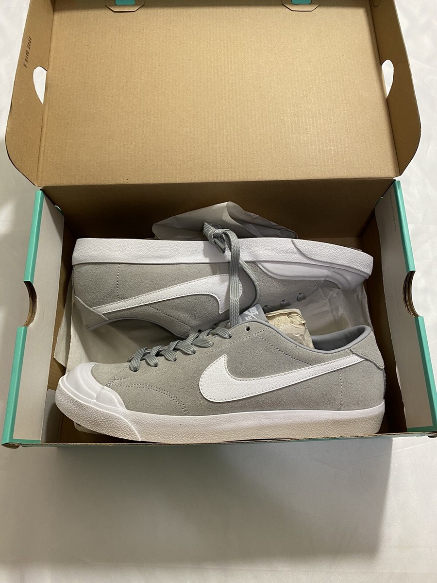 New Mens Size Grey White Nike All Court CK Skateboarding