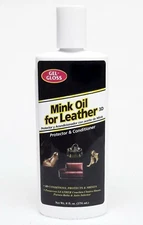 1 Gel Gloss MINK OIL FOR LEATHER 3D Protector Conditioner Preserve Auto Purse