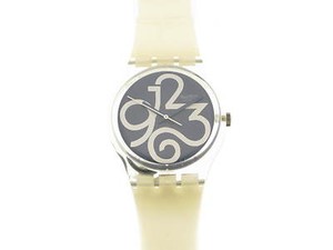 SWATCH Hong Kong I was there classic quarzo cassa e cinturino plastica  bianca | eBay