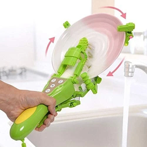 Thanko Hand Held Hold Dishwasher Rotation Dish Wash Automatic HDWSMC02 Japan New - Image 3 of 4