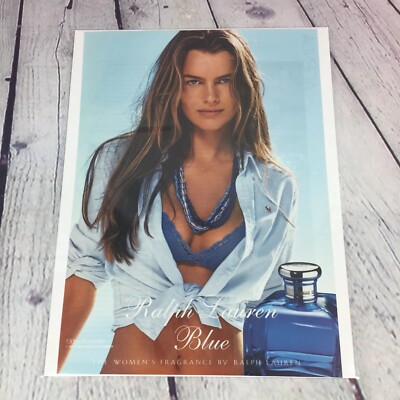 2004 Sexy Lady Hot Body Ralph Lauren Perfume Vtg Print Ad/Poster