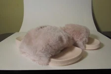 Not Rated Sandals Womens 9 Slip On Shoes Furby Pink Furry Comfort Slides Flat