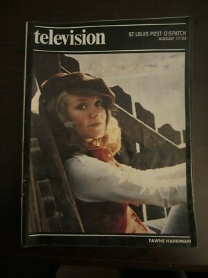 St Louis Post Dispatch TV Guide August 1975 Fawne  Harriman Somerset