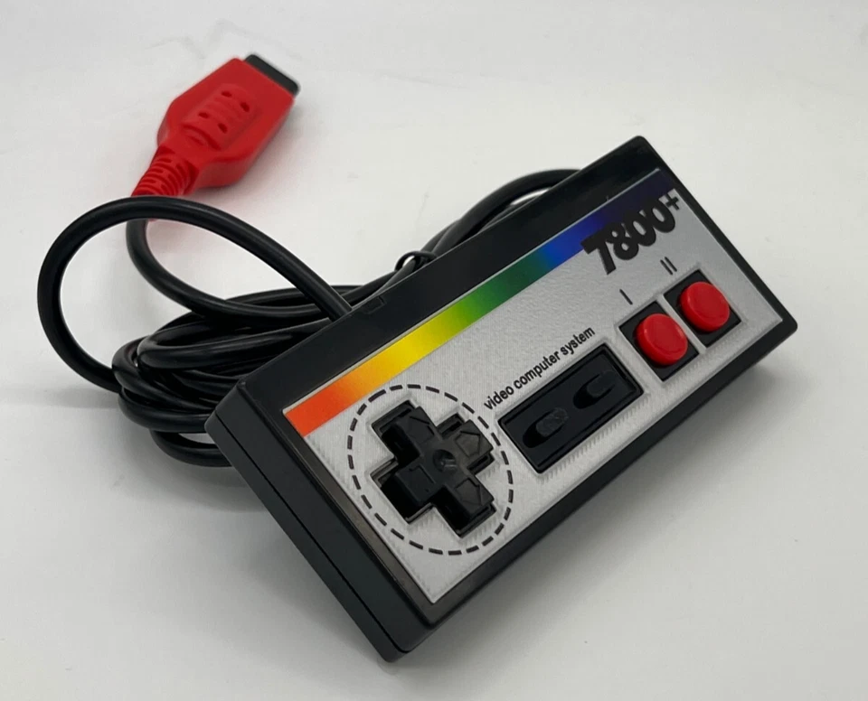 Atari 7800+ 7800 2600 Controller Control Pad Gamepad Joystick CX78 "Metallic" - Image 4 of 4