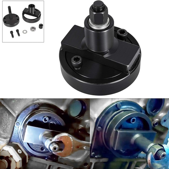 CRANKSHAFT REAR MAIN SEAL COVER M20 11141438715 BMW E30 325 E28 528 E34