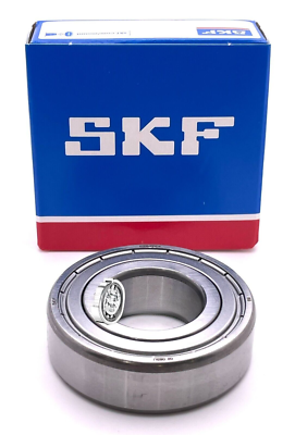 NEW SKF 6205 Z DEEP GROOVE BALL BEARING, METAL SHIELDED 25x52x15