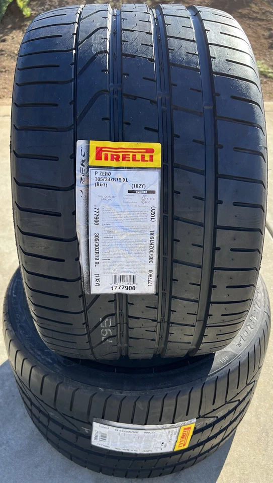 Set of TWO BRAND NEW 305/30ZR19 (102Y) Pirelli P Zero Tires 3053019 - Image 3 of 4