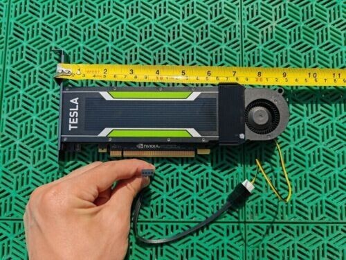 Nvidia Tesla P4 8GB GPU Card Graphics With Turbo Cooling Fan