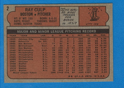 1972 Topps Baseball High Grade U-Pick to complete your set - 第 13/451 張圖片