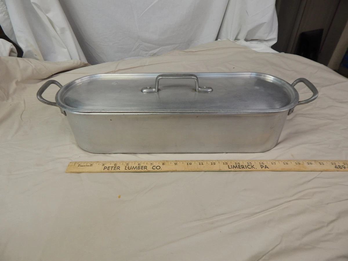 Unis France 50 Aluminum Fish Kettle Steamer Poacher 19 Inches