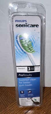 Philips Sonicare Toothbrush Pro Results 3 Replacement Brush Heads