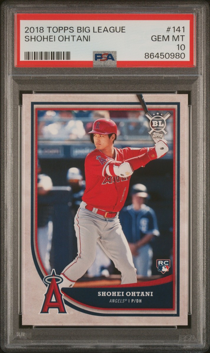 2018 Topps Big League #141 Shohei Ohtani PSA 10 | eBay