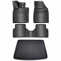 Elmasline 3D Gummimatten & Kofferraumwanne Set FüR Ford Focus Kombi (Turnier) Ab