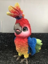 WORKS FurReal Rock-A-Too The Show Bird Interactive Plush Fur Real Parrot