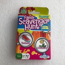 Family Scavenger Hunt Card Game