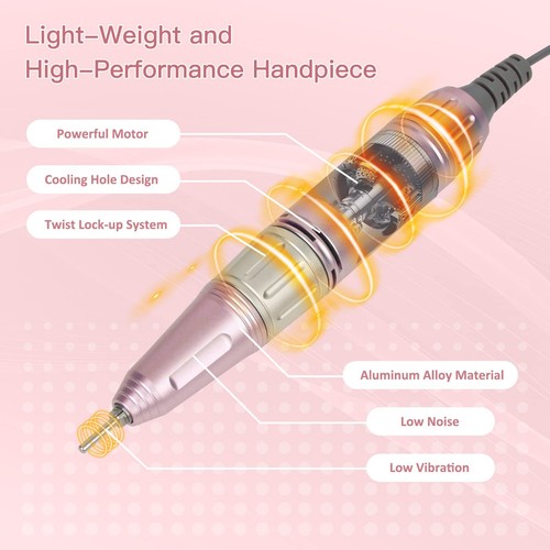 35000RPM Electric Drill Nail File Acrylic Art File Manicure Pedicure Machine - Picture 6 of 7