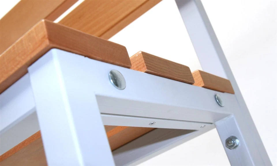 Umkleidebank Sitzbank Bank versch. Ausführungen 1-, 2-seitig mit/ohne Schuhrost - Bild 3 von 4